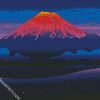 Sunset Fuji diamond painting