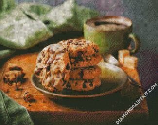 Sweet Chocolate Cookies diamond painting