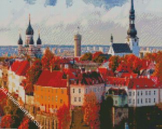 Tallinn Estonia diamond painting