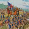 The American Revolution diamond painting