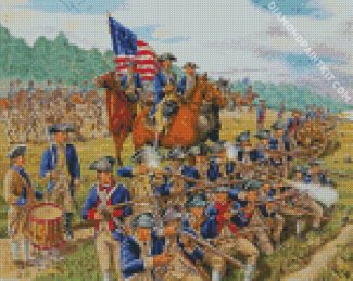 The American Revolution diamond painting