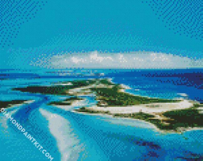 The Bahamas Island diamond painting