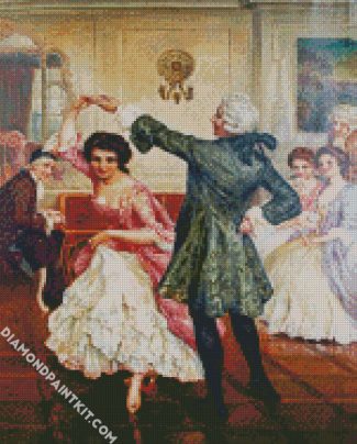 The Ballroom Dance diamond painting