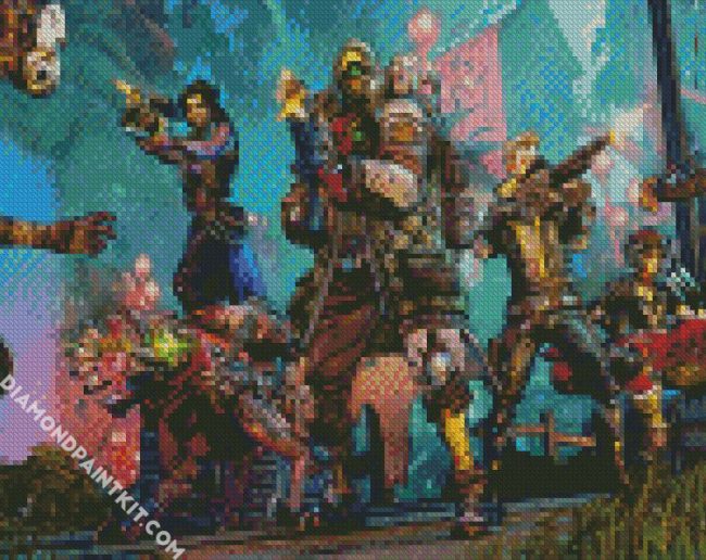 The Borderlands Game diamond painting