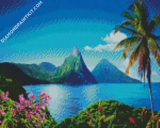 The Caribbean Island diamond painting