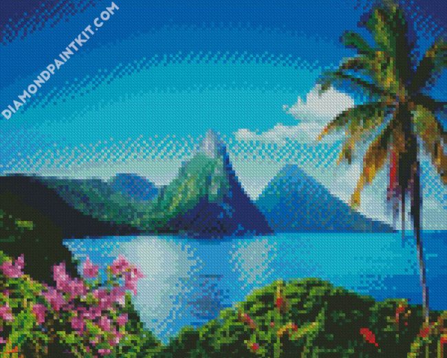 The Caribbean Island diamond painting