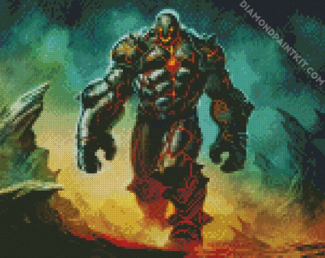 The Iron Golem diamond painting