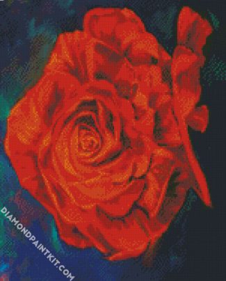 The Velvet Rose diamond painting