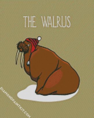 The Walrus diamond painting