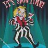 The Beetlejuice Show Time diamond painting