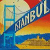 Turkey Bosphorus Bridge Poster diamond painting