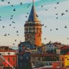 Turkey Galata Tower diamond painting