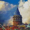 Turkey Istanbul Galata Tower diamond painting