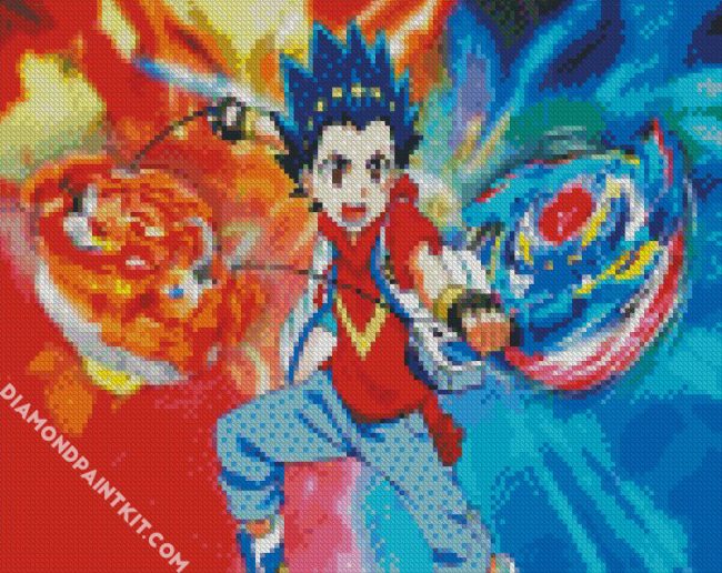 Valt Aoi Beyblade diamond painting