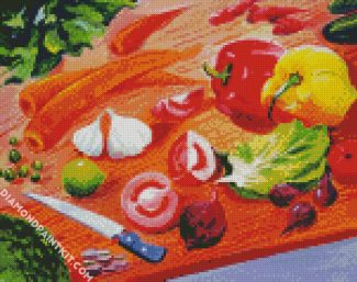 Vegetables Art diamond painting