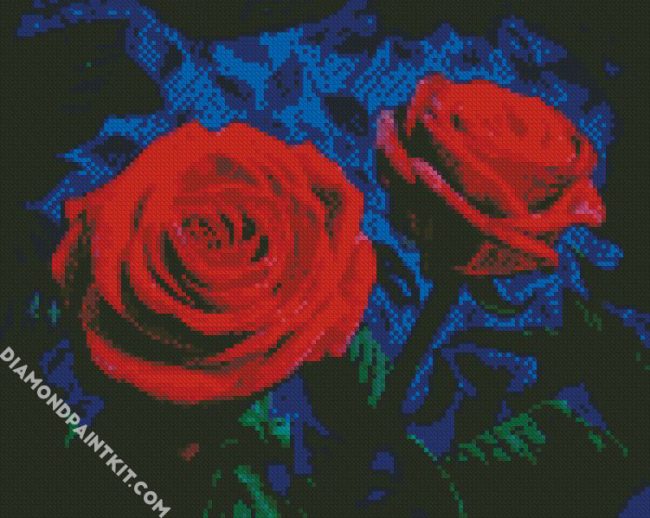 Velvet Roses diamond painting