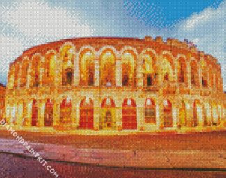 Verona Arena diamond painting