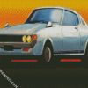 Vintage Celica Car diamond painting