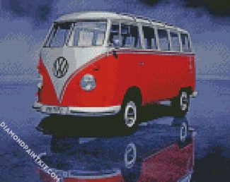 Volkswagen Combi diamond painting