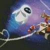 Walle E And Eve diamond painting