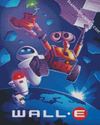 Walle E Film Poster diamond painting