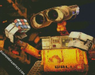 Walle Robot diamond painting