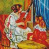 Woman With Guitar diamond painting