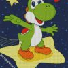 Yoshi Dinosaur diamond painting