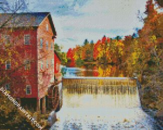 Augusta In Fall diamond painting