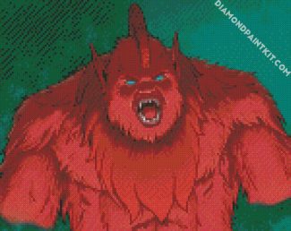 Beast Man diamond painting