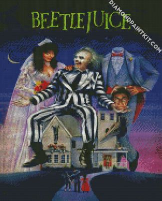 Beetlejuice Film diamond painting