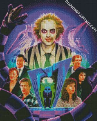 Beetlejuice Movie diamond painting