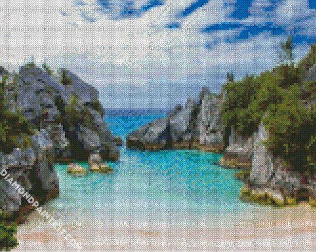 Bermuda Island diamond painting