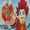 Beyblade Burst diamond painting