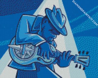 Blues Music diamond painting