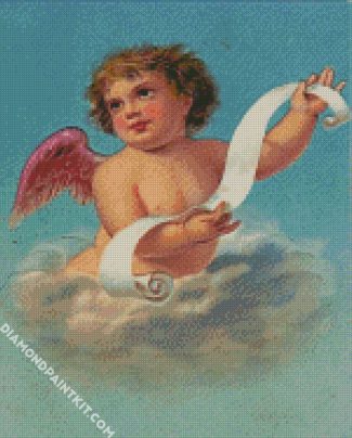 Cherub Angel diamond painting