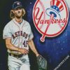 Gerrit Cole To Yankees diamond painting