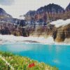 Glacier National Park diamond painting