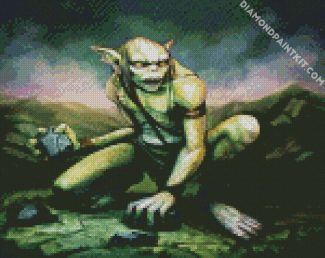 Goblin Monster diamond painting