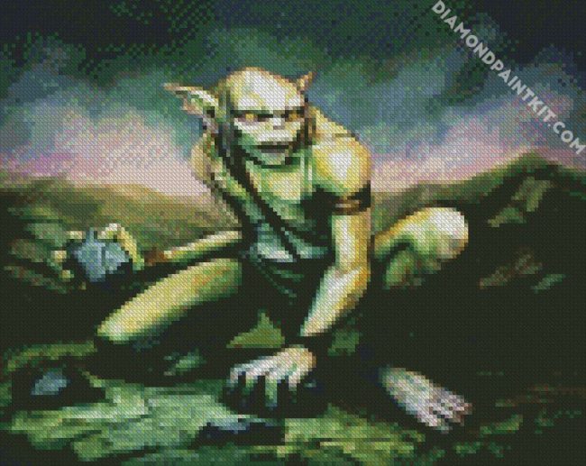 Goblin Monster diamond painting