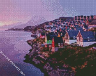 Greenland At Sunset diamond painting