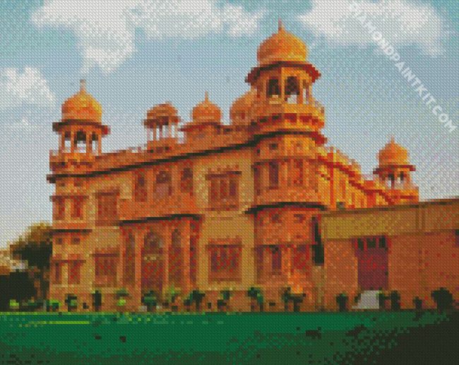 Mohatta Palace Karachi Pakistan diamond painting