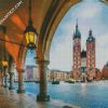 St Marys Basilica Krakow Poland diamond painting