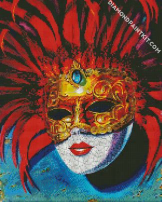 Venetian Mask diamond painting