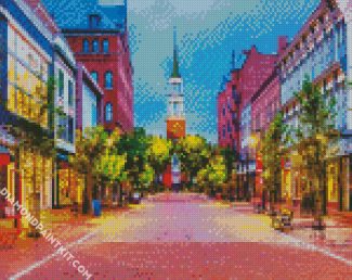 Vermont US diamond painting