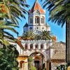 Abbaye De Lerins Cannes France diamond painting