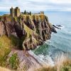 Aberdeen Dunnottar Castleprocessed diamond painting