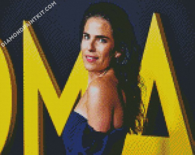 Actress Karla Souza diamond painting