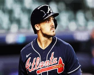 Adam Duvall From Atlanta Braves diamond painting