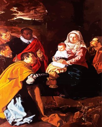 Adoration Of The Magi Velazquez diamond painting